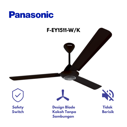 Panasonic F-EY1511-W - Ceiling Fan (Putih)