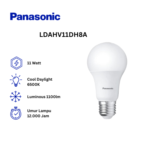 Panasonic LED NEO Bulb LDAHV11DH8A 11 Watt - Cool Daylight