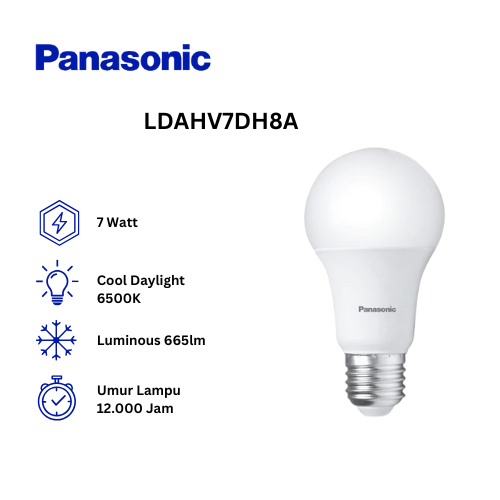 Panasonic LED NEO Bulb LDAHV7DH8A 7 Watt - Cool Daylight