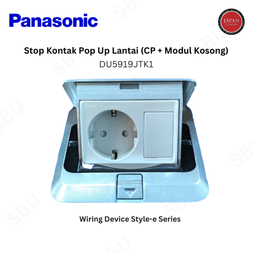Panasonic DU5919JTK1 Stop Kontak Lantai Pop UP