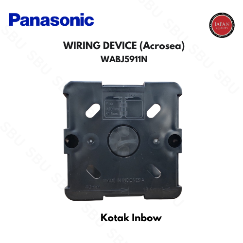 Panasonic WABJ5911N Acrosea BS-Type Box Inbow - Black