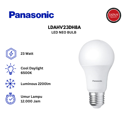 Panasonic LED NEO Bulb LDAHV23DH8A 23 Watt - Cool Daylight