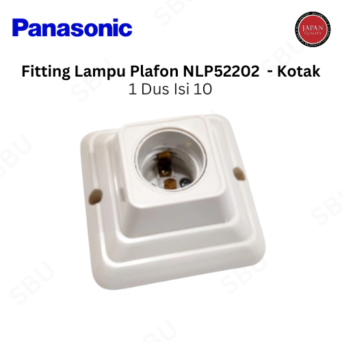 Fitting Lamp NLP52202, Square 88 x 88 mm, LED/CFL Bulb (Max 35W)