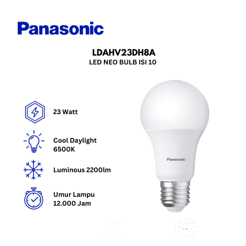 Panasonic LED NEO Bulb LDAHV23DH8A 23 Watt - Cool Daylight